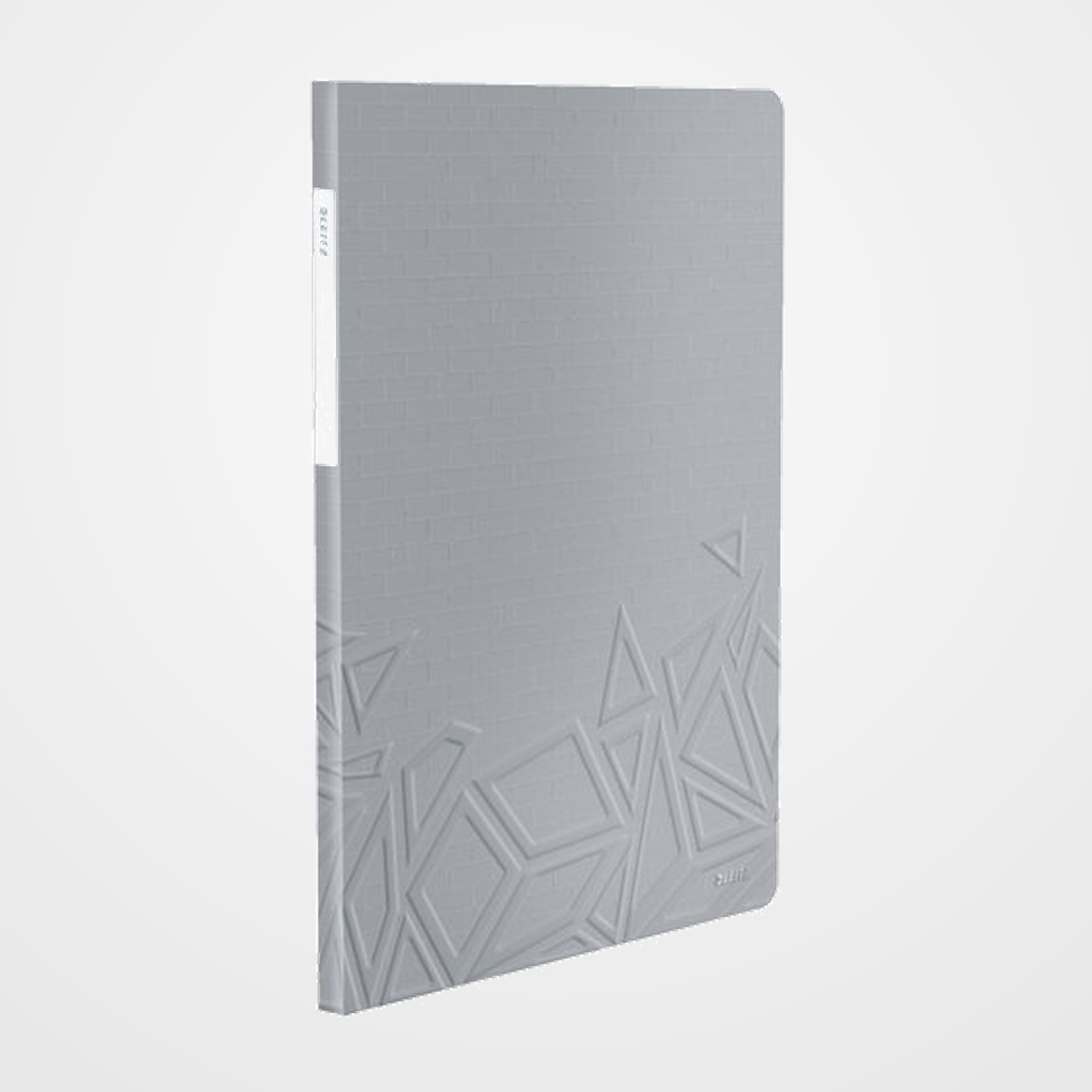 CARPETA FUNDAS (TARIFARIO) LEITZ URBAN CHIC PP A4 40 F. GRIS
