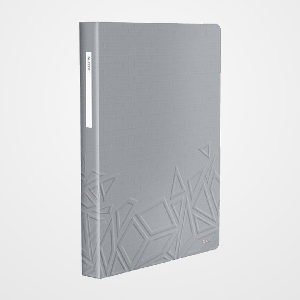 CARPETA FUNDAS (TARIFARIO) LEITZ URBAN CHIC PP A4 80 F. GRIS
