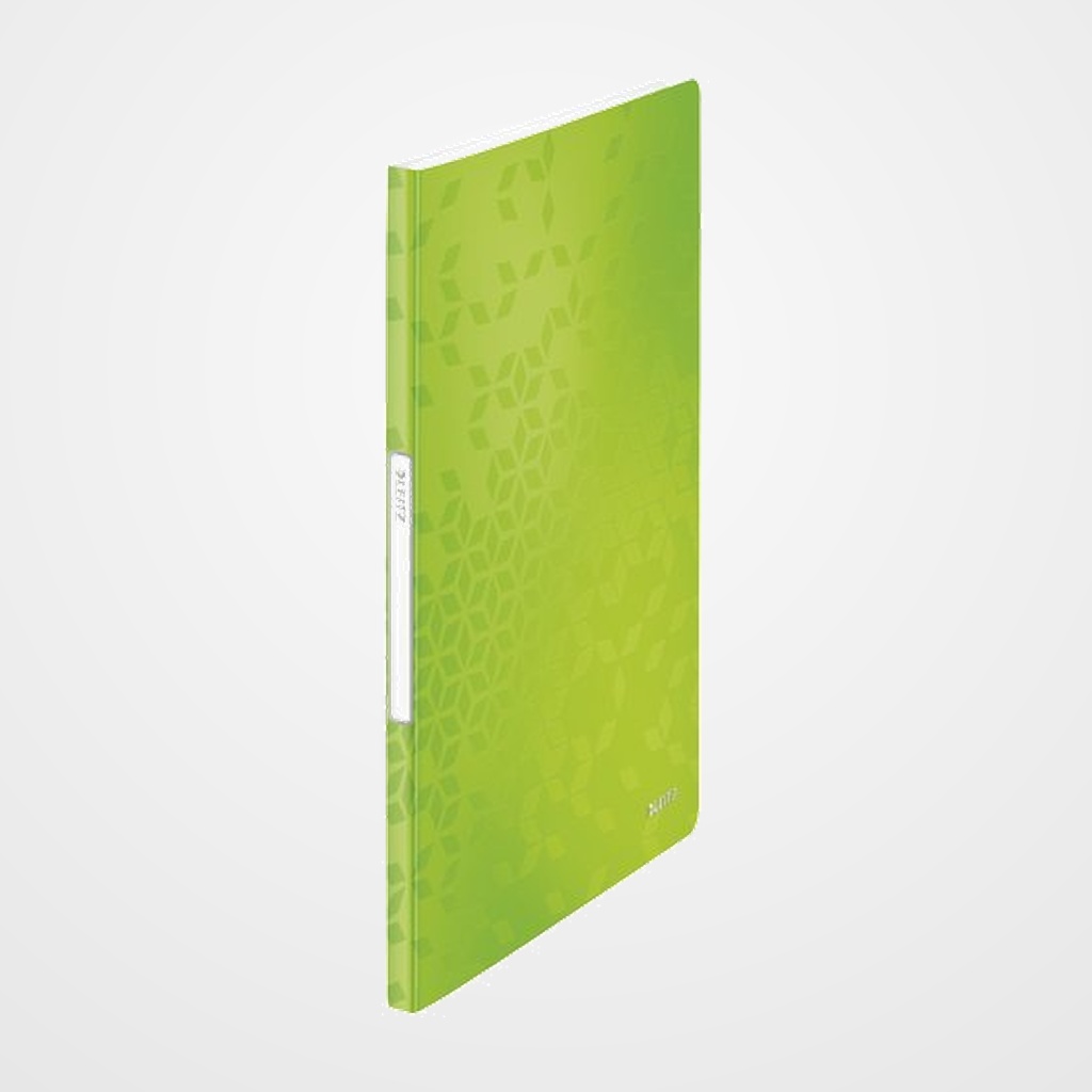 CARPETA FUNDAS (TARIFARIO) LEITZ WOW PP FLEXIBLE A4 20 F. VERDE