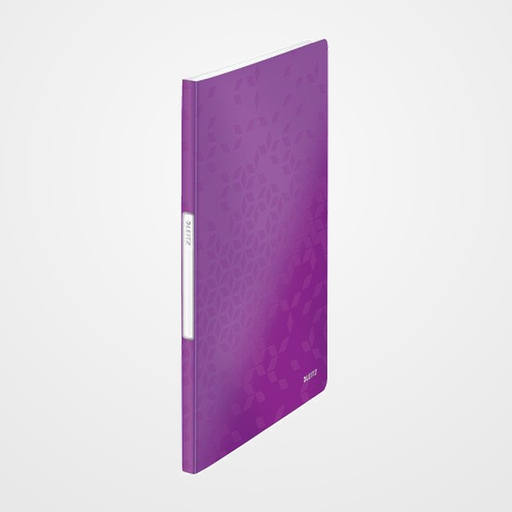 CARPETA FUNDAS (TARIFARIO) LEITZ WOW PP FLEXIBLE A4 20 F. VIOLETA