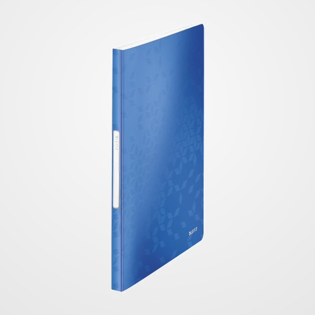 CARPETA FUNDAS (TARIFARIO) LEITZ WOW PP FLEXIBLE A4 40 F. AZUL