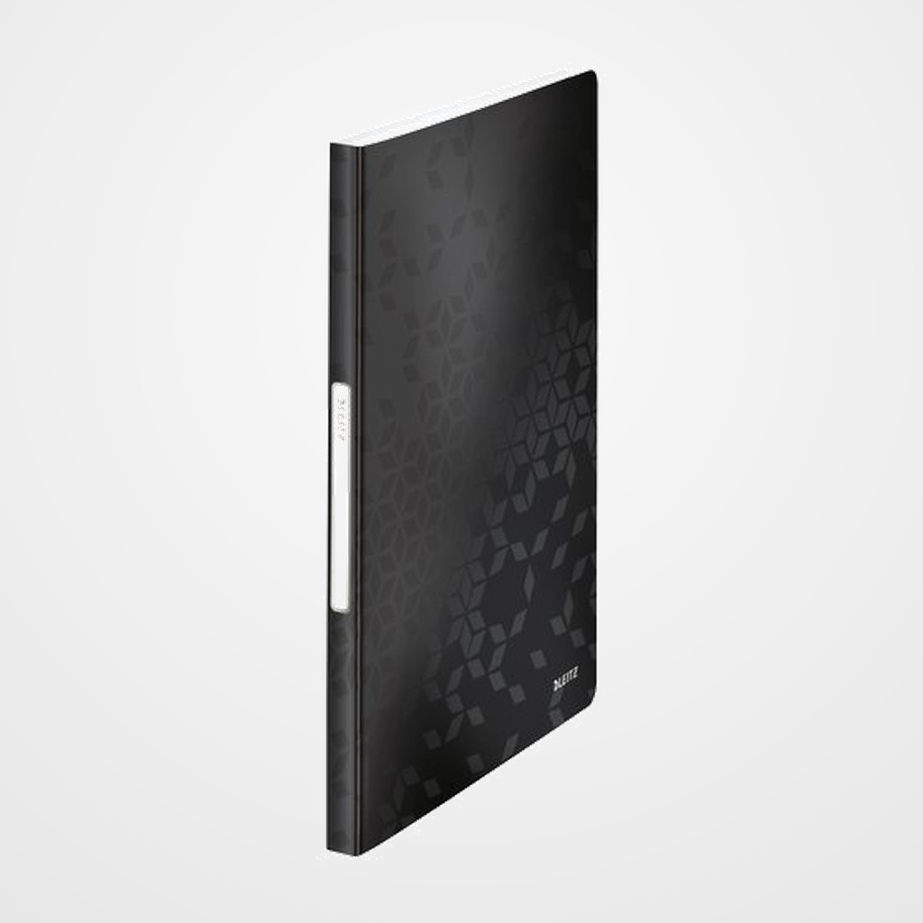 CARPETA FUNDAS (TARIFARIO) LEITZ WOW PP FLEXIBLE A4 40 F. NEGRO