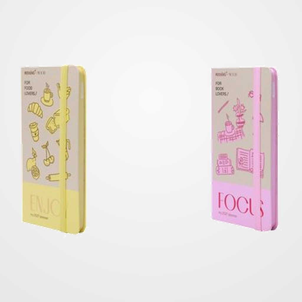 AGENDA ANUAL (2027) MOOVING MOOD COSIDA tapa PP con goma POCKET 170x90 S/V SURTIDO (2 mod.)