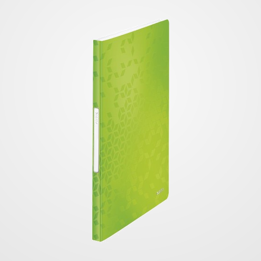 CARPETA FUNDAS (TARIFARIO) LEITZ WOW PP FLEXIBLE A4 40 F. VERDE