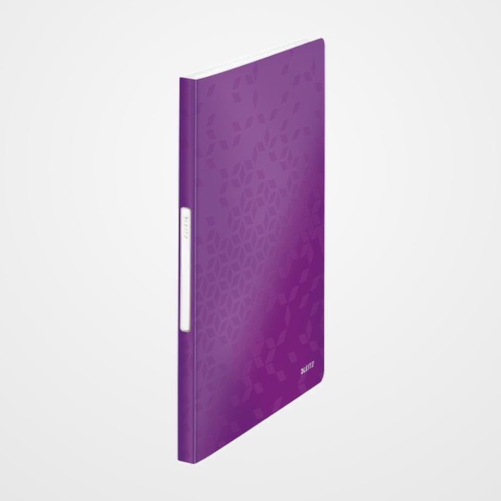 CARPETA FUNDAS (TARIFARIO) LEITZ WOW PP FLEXIBLE A4 40 F. VIOLETA