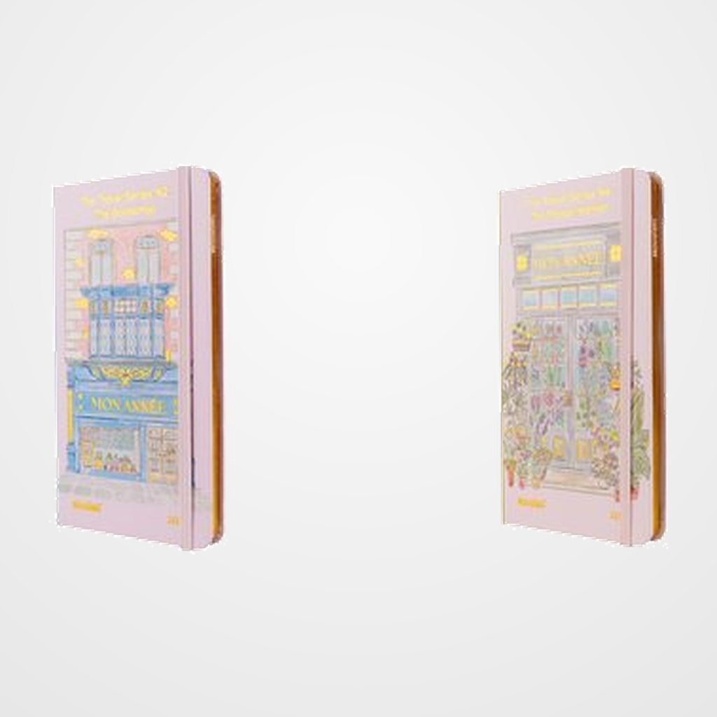 AGENDA ANUAL (2027) MOOVING TRAVEL COSIDA tapa EXTRA con goma POCKET 170x90 S/V SURTIDO (2 mod.)