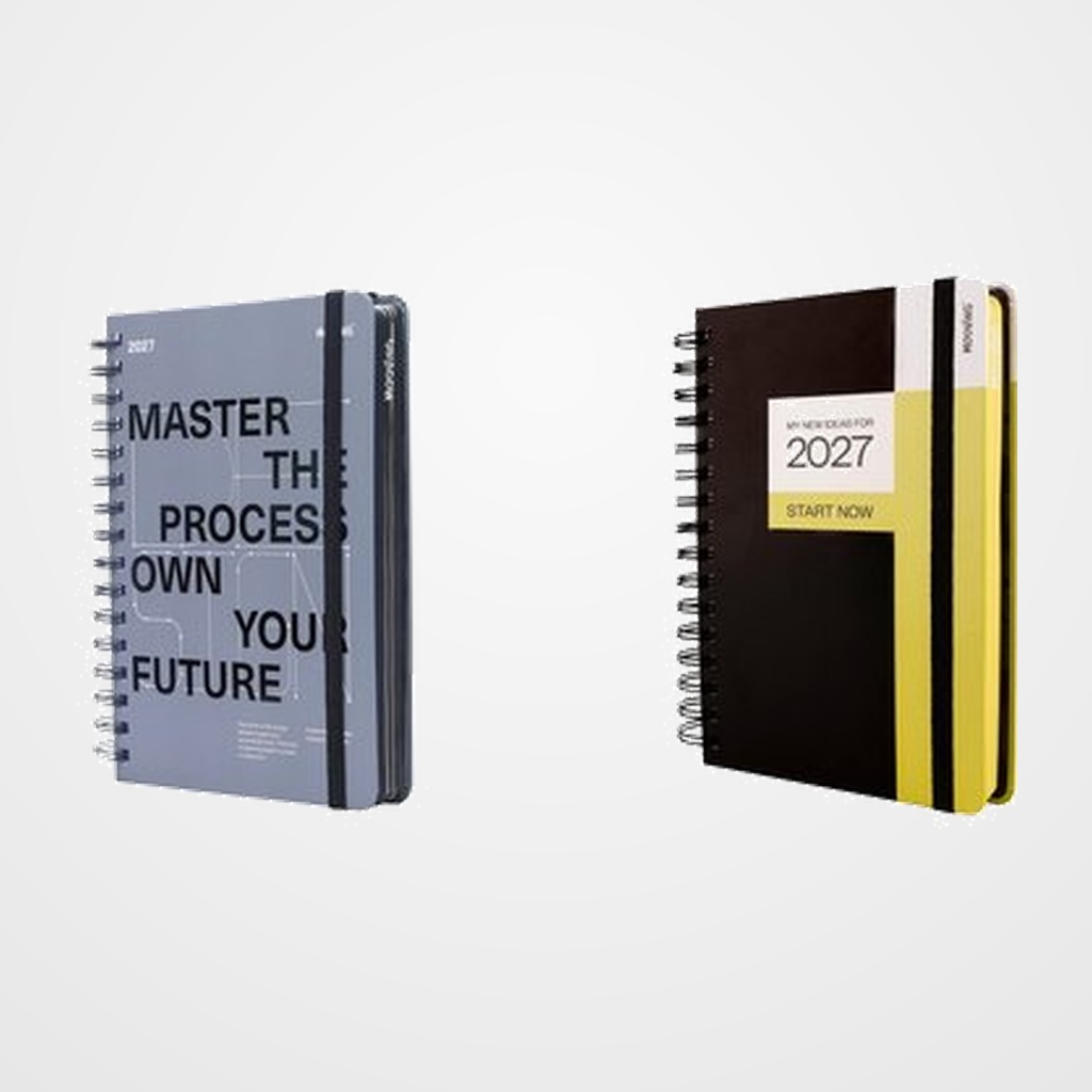 AGENDA ANUAL (2027) MOOVING URBAN WIRE-O tapa PP con GOMA 150x210 D/P SURTIDO (2 mod.)