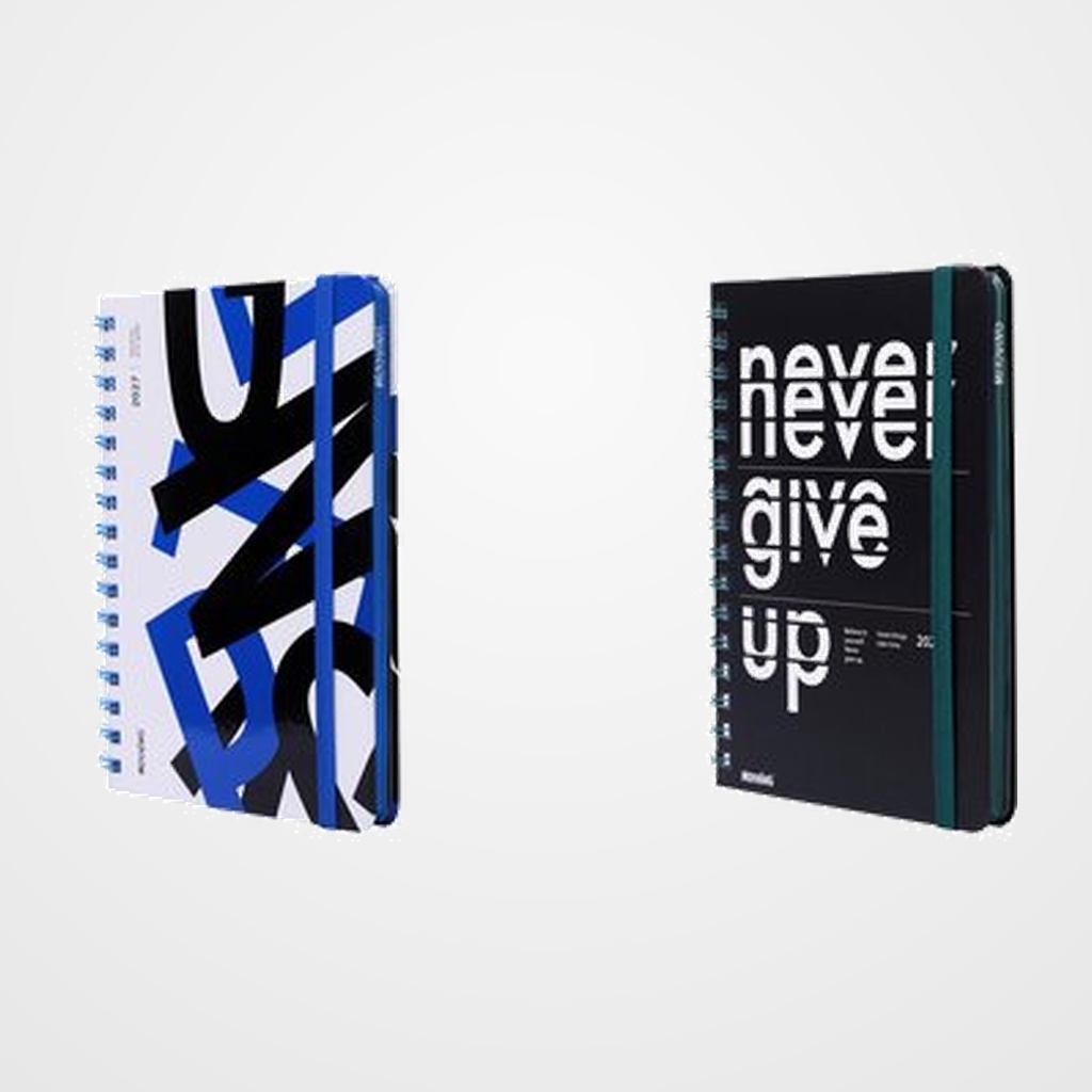AGENDA ANUAL (2027) MOOVING URBAN WIRE-O tapa PP con GOMA 150x210 S/V SURTIDO (2 mod.)