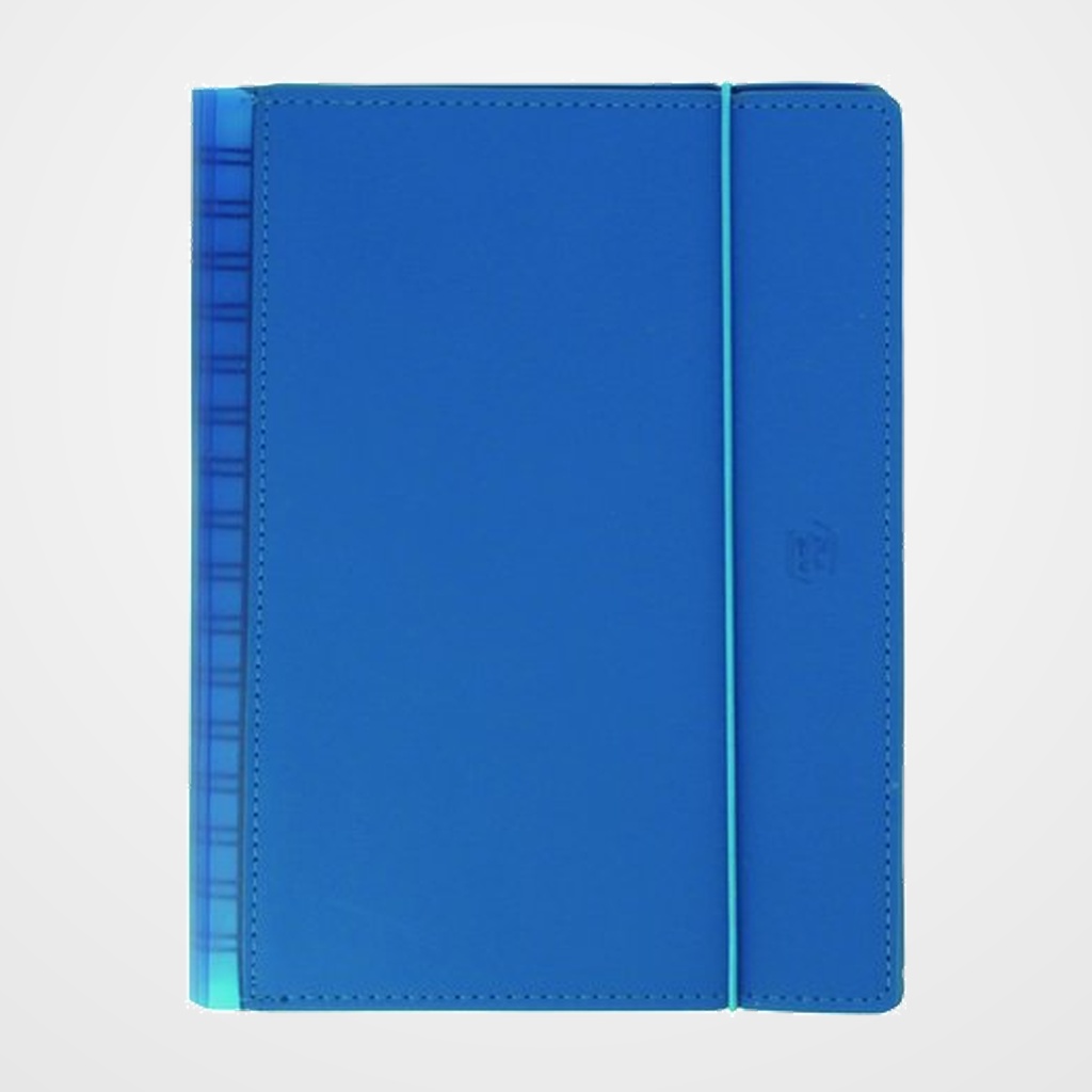 AGENDA ANUAL (2027) OXFORD MY FAB WIRE-O SOBRECUBIERTA con GOMA A5 210x150 S/V AQUA