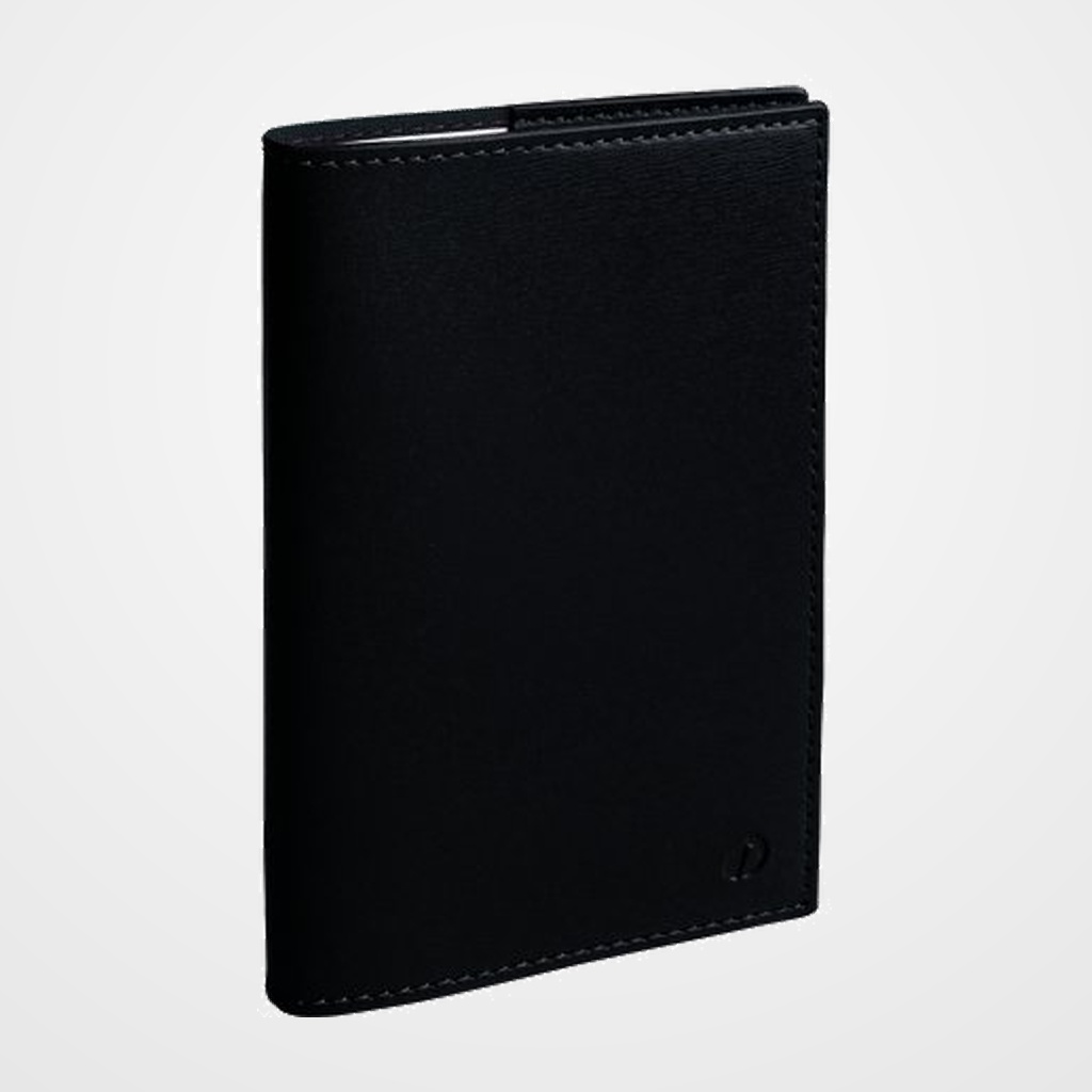 AGENDA ANUAL (2027) QUO VADIS PRESIDENT PRESTIGIO ML SOHO SOBRECUBIERTA COSIDA tapa SIMIL PIEL 210x270 S/V 2 PAG. NEGRO