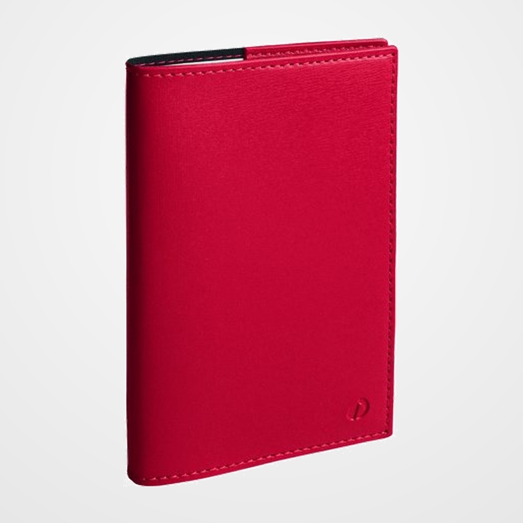 AGENDA ANUAL (2027) QUO VADIS PRESIDENT PRESTIGIO ML SOHO SOBRECUBIERTA COSIDA tapa SIMIL PIEL 210x270 S/V 2 PAG. ROJO