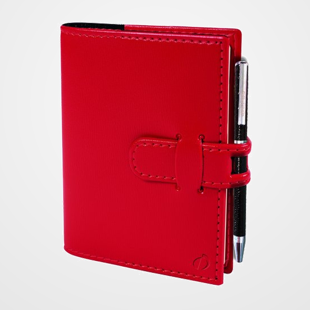 AGENDA ANUAL (2027) QUO VADIS RANDONNEE PRESTIGIO SOHO SOBRECUBIERTA COSIDA tapa dura SIMIL PIEL 90x125 S/V 2 PAG. ROJO