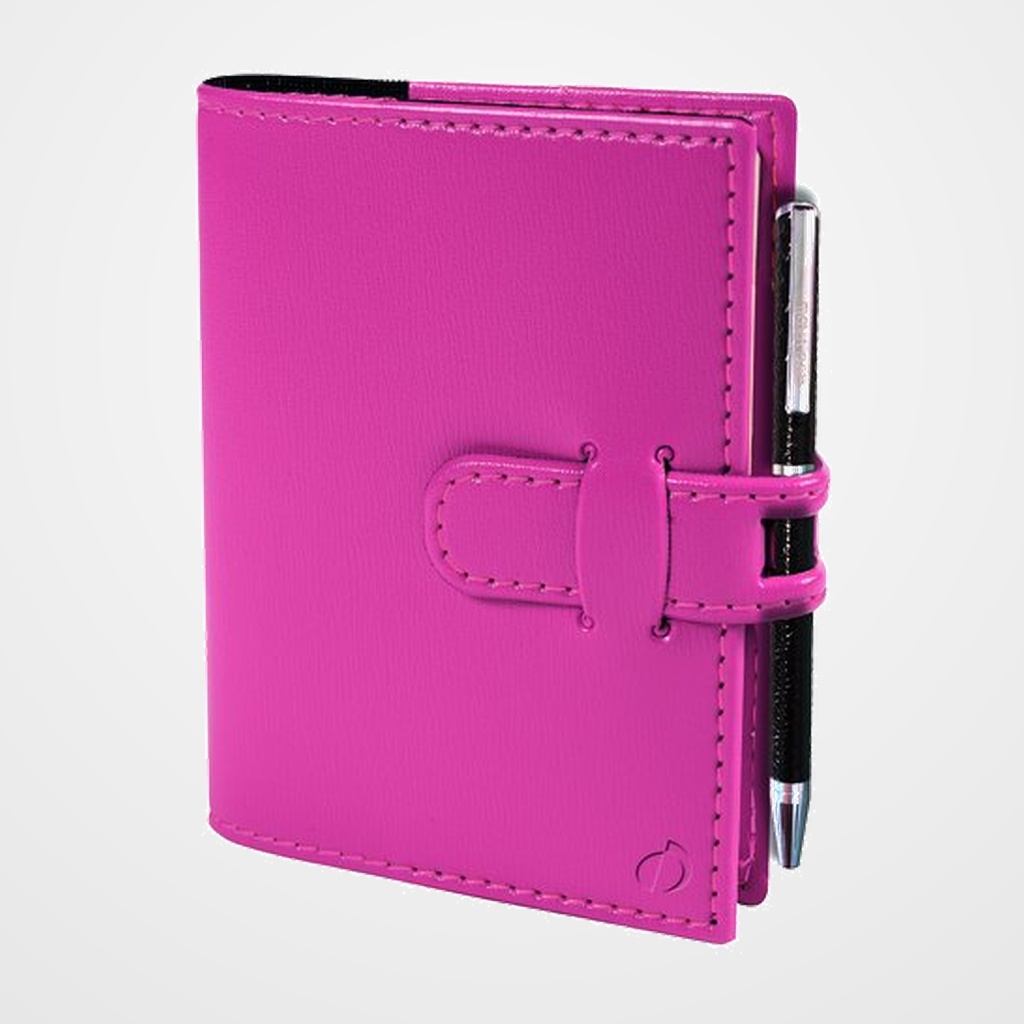 AGENDA ANUAL (2027) QUO VADIS RANDONNEE PRESTIGIO SOHO SOBRECUBIERTA COSIDA tapa dura SIMIL PIEL 90x125 S/V 2 PAG. ROSA