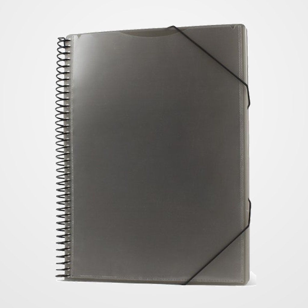 CARPETA FUNDAS (TARIFARIO) PRYSE PP PERSONALIZABLE A4 30 F. NEGRO