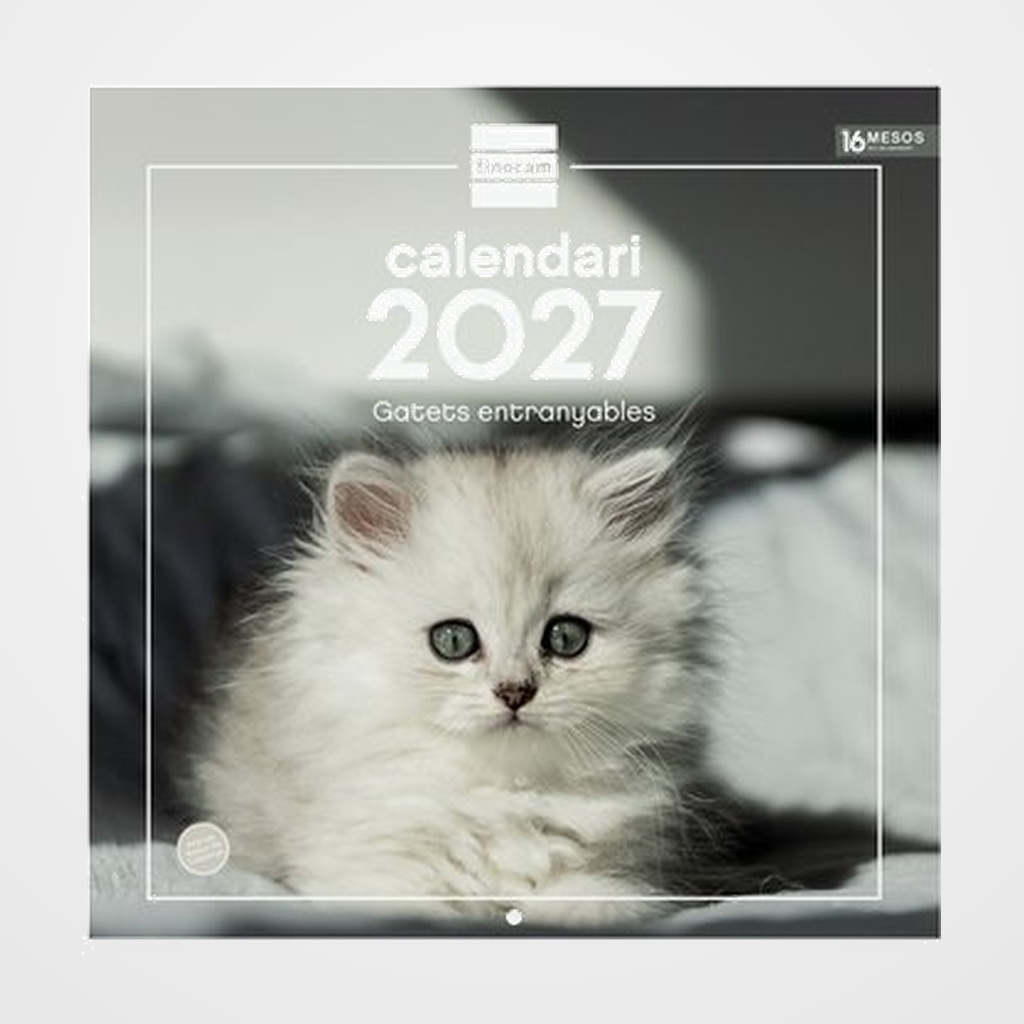 CALENDARI (2027) CATALAN FINOCAM PARET IMATGES MENSUAL PER ESCRIURE 300x300 GATETS
