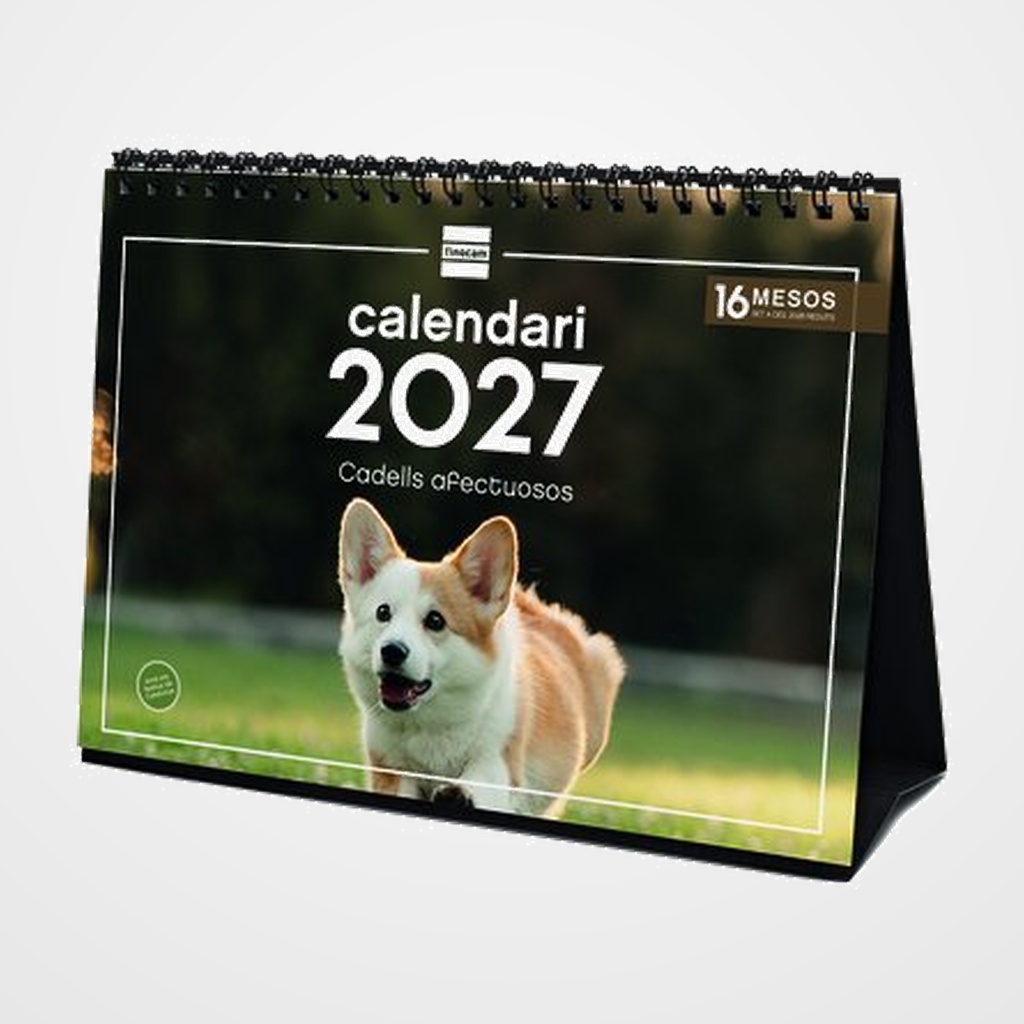 CALENDARI (2027) CATALAN FINOCAM SOBRETAULA IMATGES MENSUAL PER ESCRIURE S 210x150 CADELLS