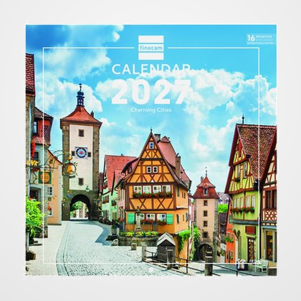CALENDARIO (2027) FINOCAM INTERNACIONAL PARED IMAGENES MENSUAL PARA ESCRIBIR 300x300 CHARMING