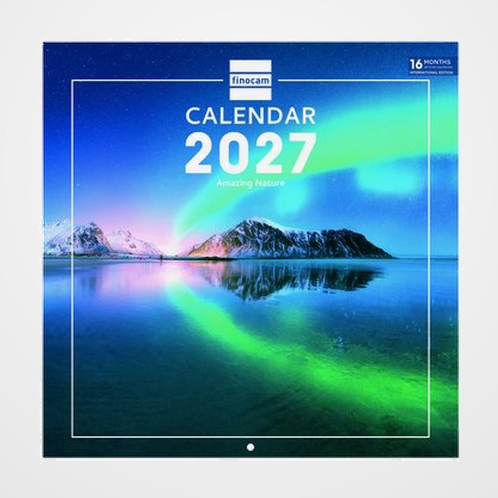 CALENDARIO (2027) FINOCAM INTERNACIONAL PARED IMAGENES MENSUAL PARA ESCRIBIR 300x300 NATURE