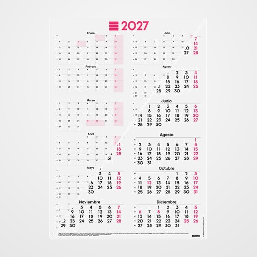 CALENDARIO (2027) FINOCAM POSTER ANUAL MIXTO 485x680