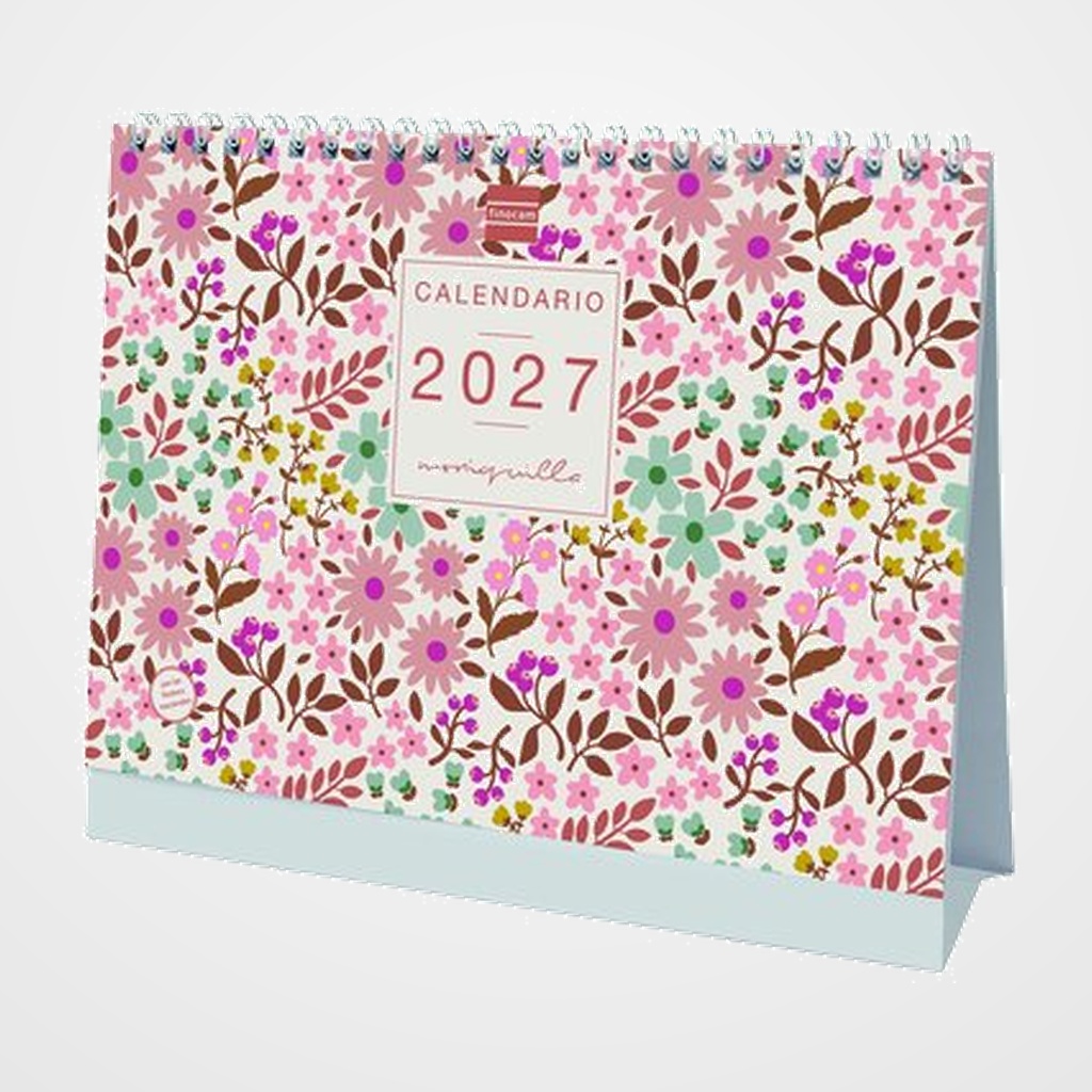 CALENDARIO (2027) FINOCAM SOBREMESA ART MENSUAL PARA ESCRIBIR S 210x150 MONIQUILLA