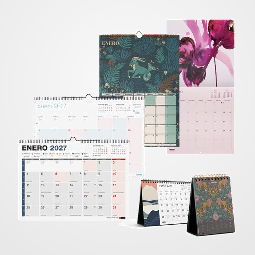 CALENDARIO (2027) MIQUELRIUS DESIGN SURTIDO LOTE DE 50