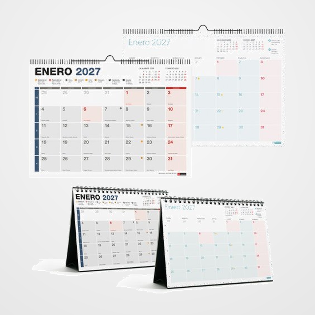 CALENDARIO (2027) MIQUELRIUS LOVELY&COMPLETO SURTIDO LOTE DE 24