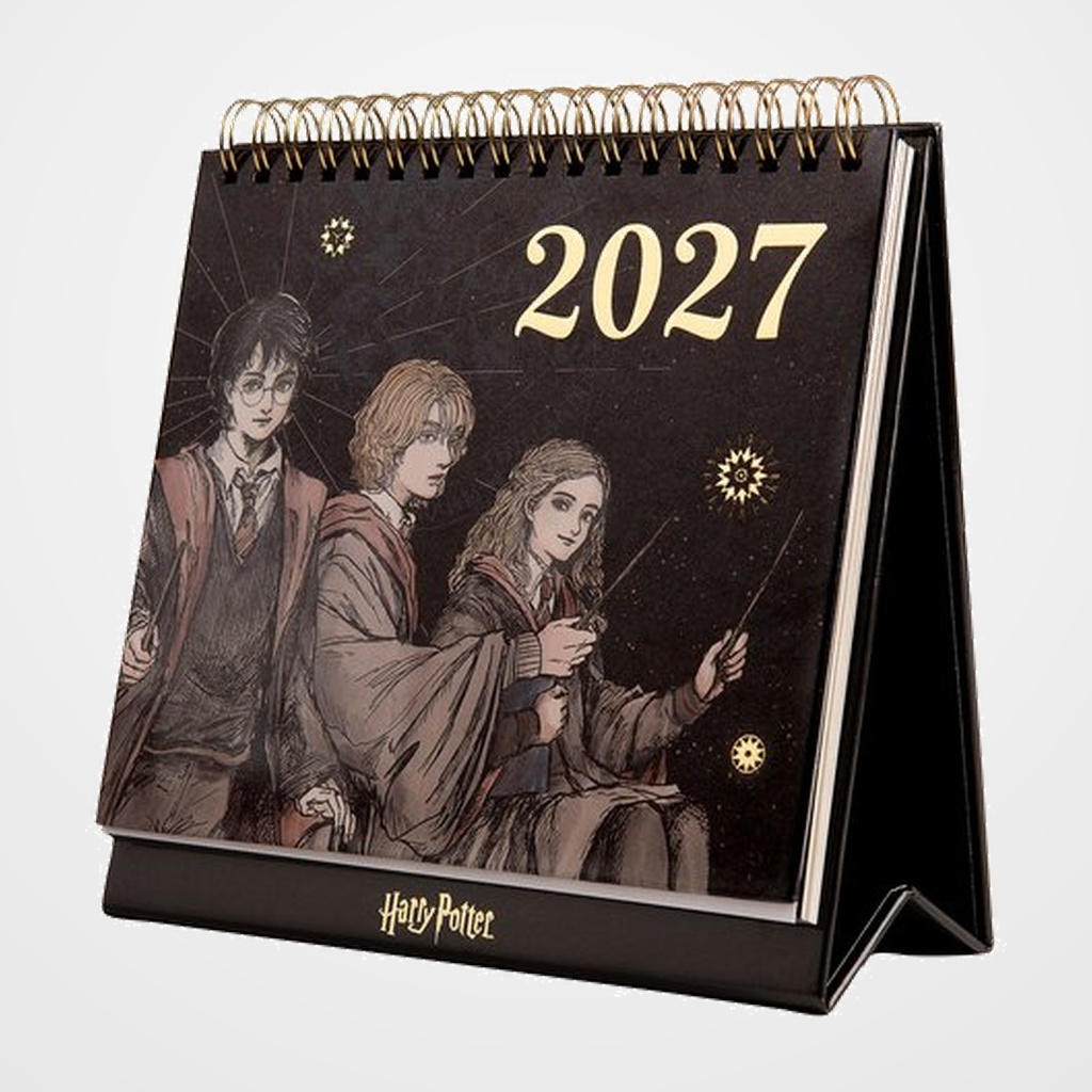 CALENDARIO (2027) MOOVING SOBREMESA TRIANGULAR HARRY POTTER MENSUAL 165x160