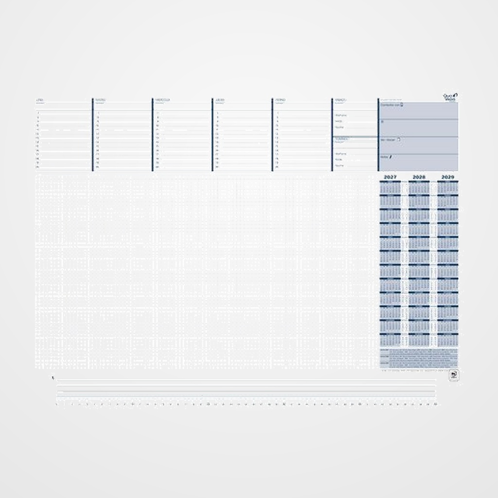 CALENDARIO (2027) QUO VADIS VADE ESCRIBANIA 50 HOJAS 595x420 cm S/V
