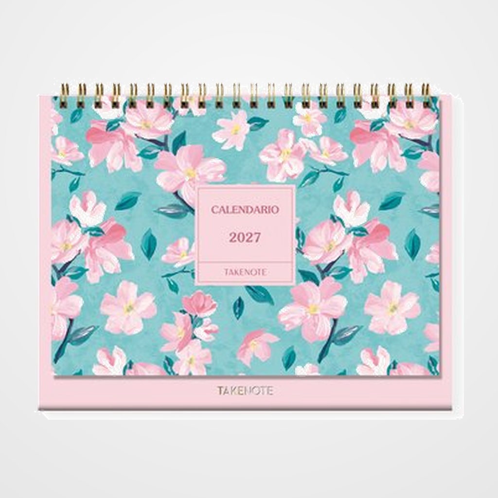 CALENDARIO (2027) TAKENOTE SOBREMESA MENSUAL 230x230 DANIELA
