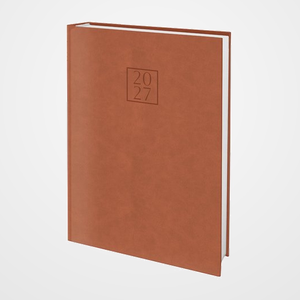 LIBRO RESERVAS (2027) EDEUSTO CHIANTI COSIDA tapa ACOLCHADA D43 195x265 D/2P MARRON (D14)
