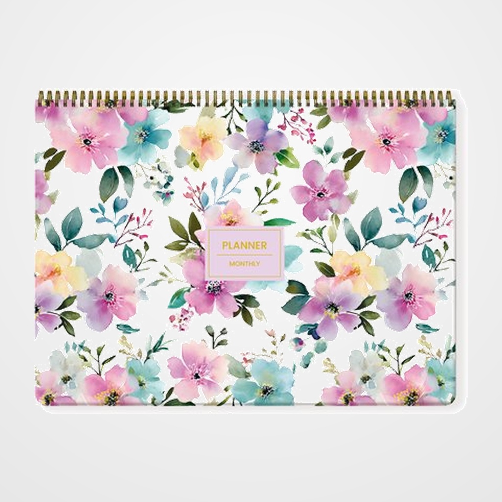 PLANIFICADOR TAKENOTE MONTHLY PLANNER NOA WIRE-O NO FECHADO 315x230 M/V