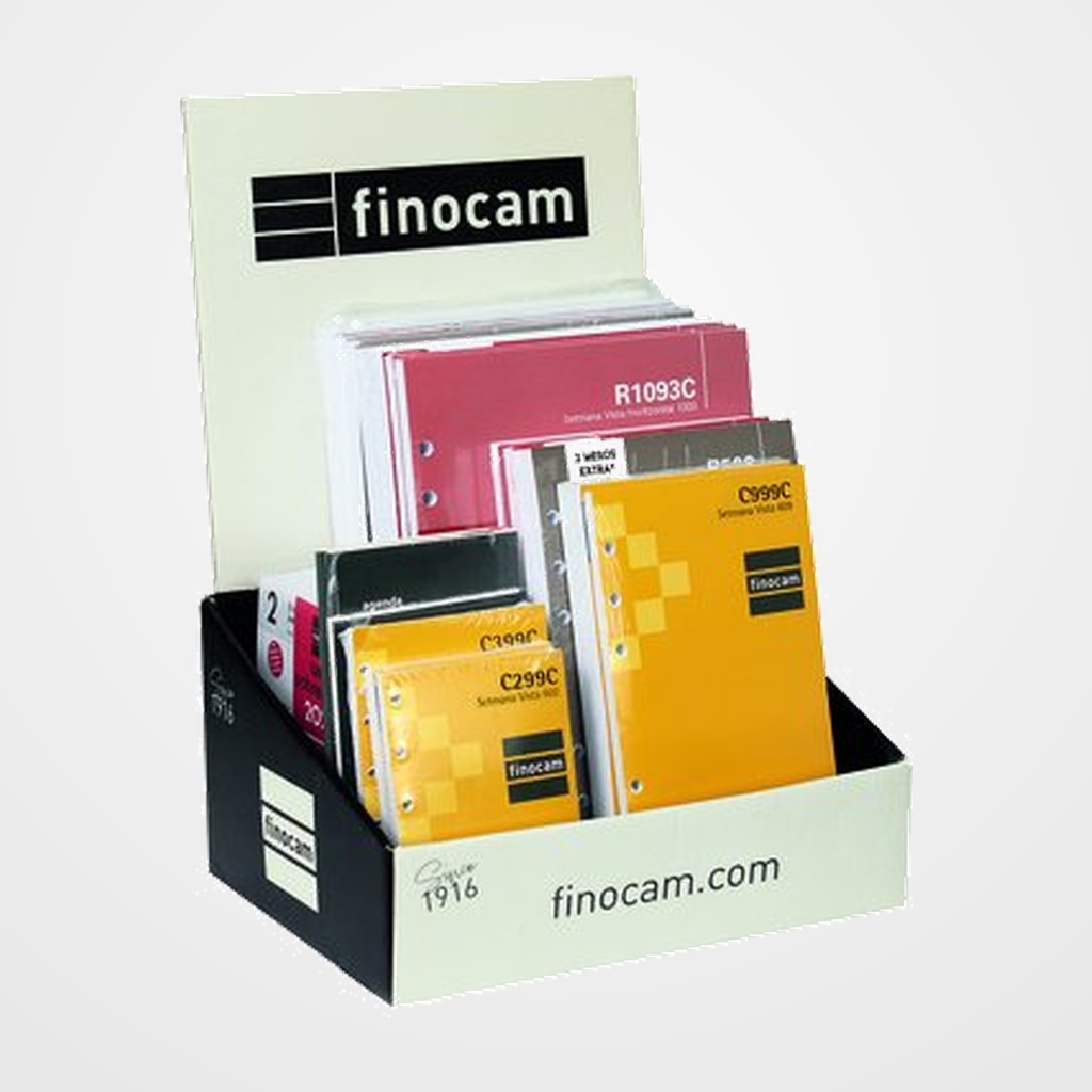 RECAMBIO AGENDA ANUAL (2027) CATALAN FINOCAM ANUALITATS ASSORTIMENT EXPOSITOR de19
