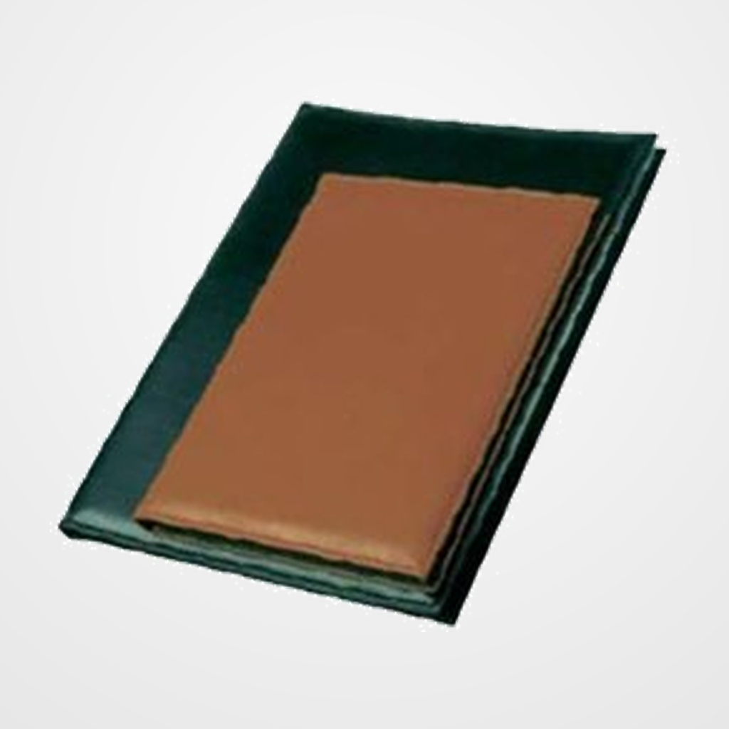 CARPETA PORTADOCUMENTOS NADAL ZENIT NAPA sim.piel 4º con BLOCK MARRON