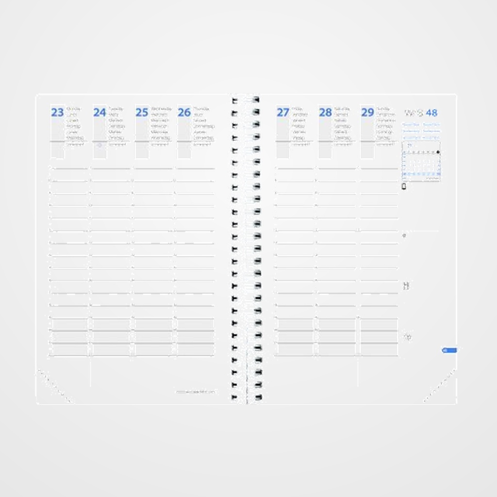 RECAMBIO AGENDA ANUAL (2027) QUO VADIS TIME&LIFE LARGE ML 160x240 S/V 2 PAG.