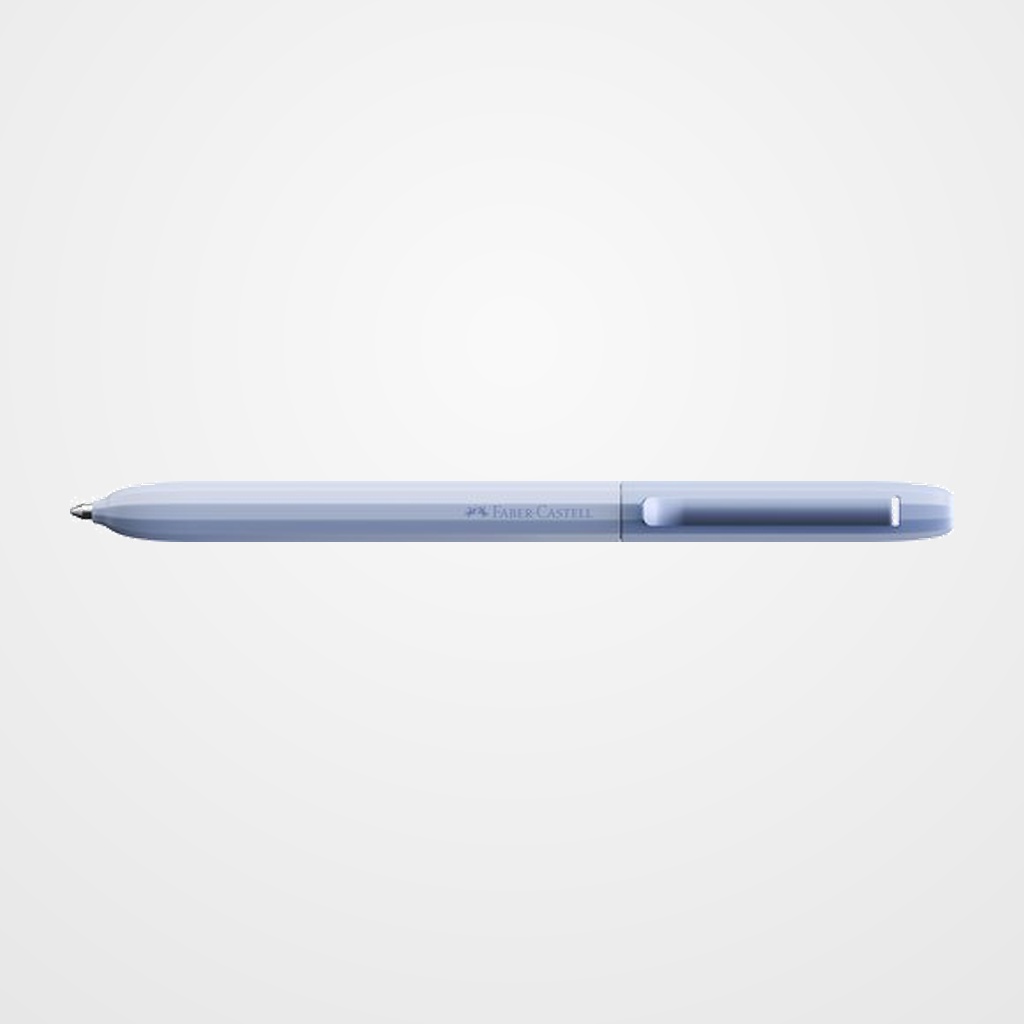 BOLIGRAFO FABER-CASTELL AVORI XB AZUL CLARO