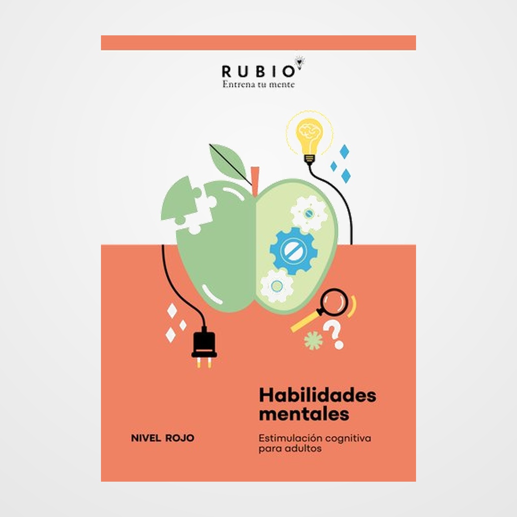 CUADERNO RUBIO HABILIDADES MENTALES ADULTOS NIVEL ROJO VOLUMEN II