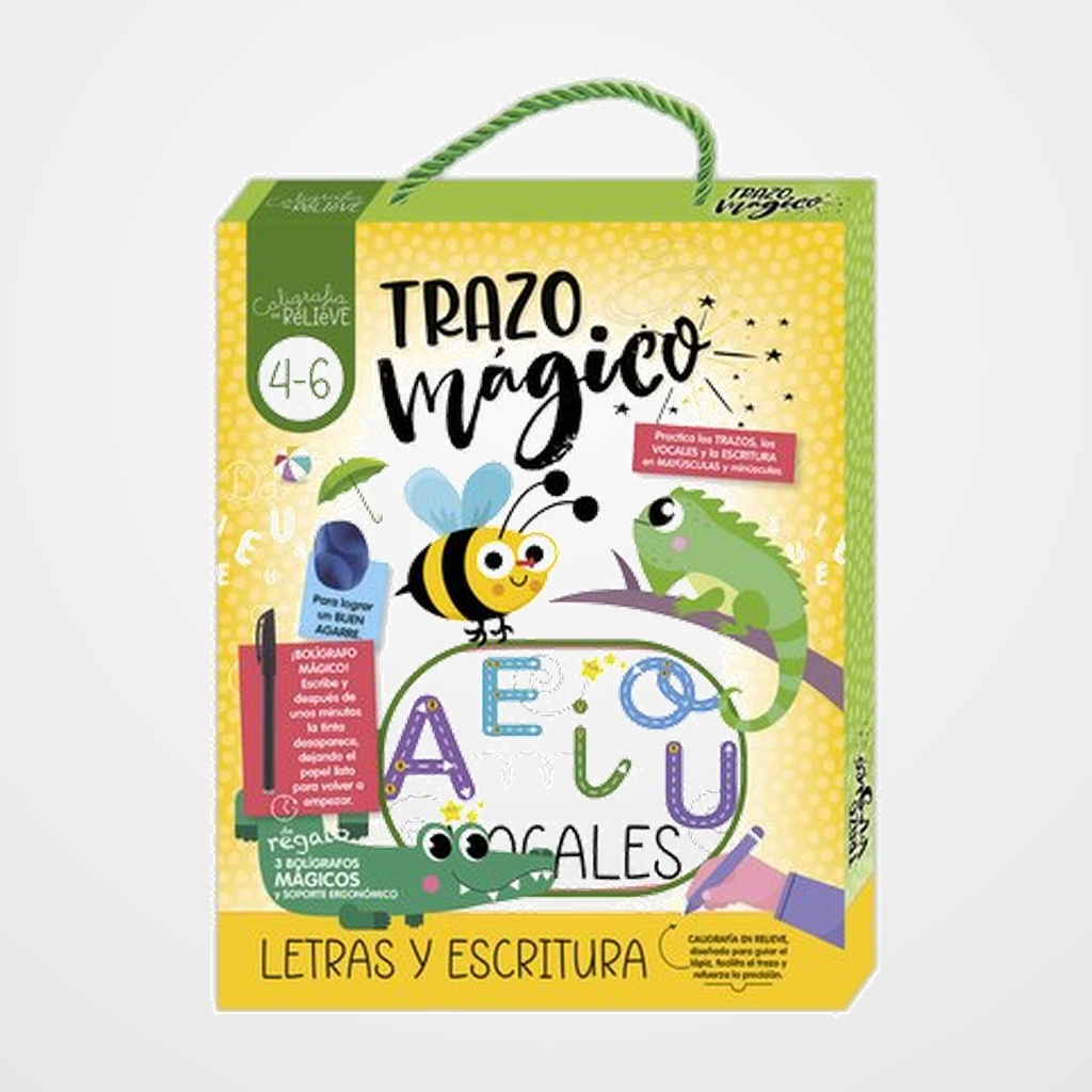JUEGO IMAGILAND SET DE ESCRITURA EN RELIEVE LETRAS Y ESCRITURA