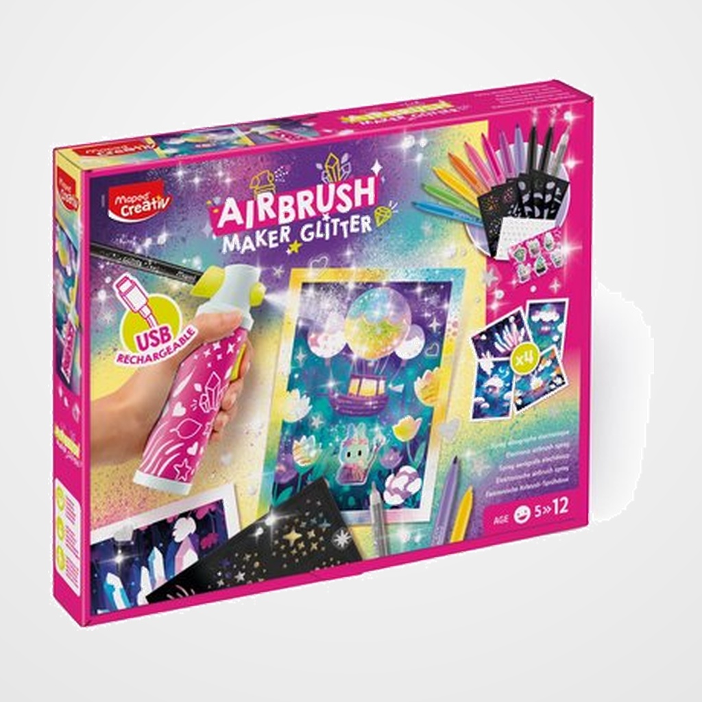 MAPED CREATIVE AIRBRUSH MAKER GLITTER