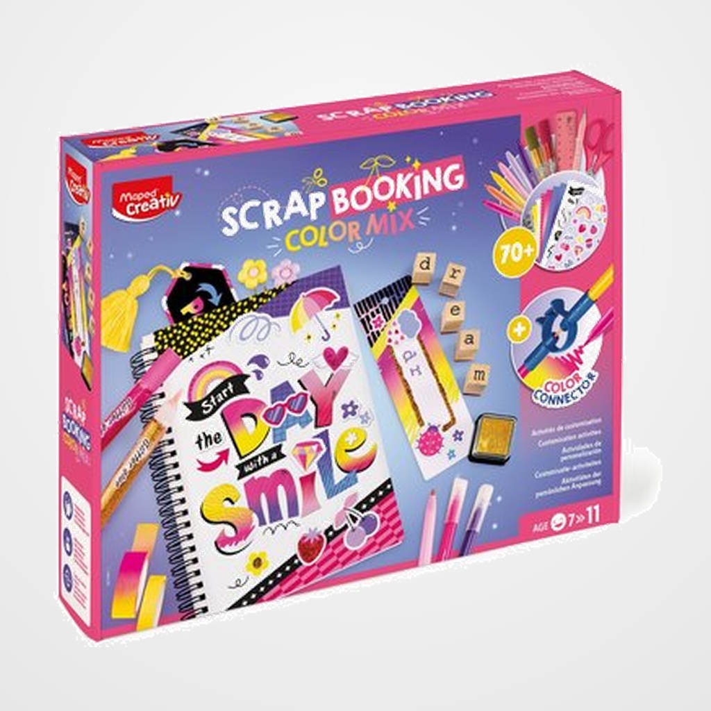 MAPED CREATIVE SCRAPBOOKING COLOR MIX KIT (+7 años)