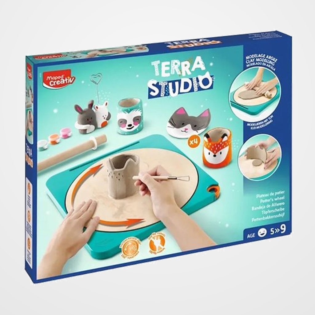 MAPED CREATIVE TERRA STUDIO - TORNO DE ALFARERO (+5 años)
