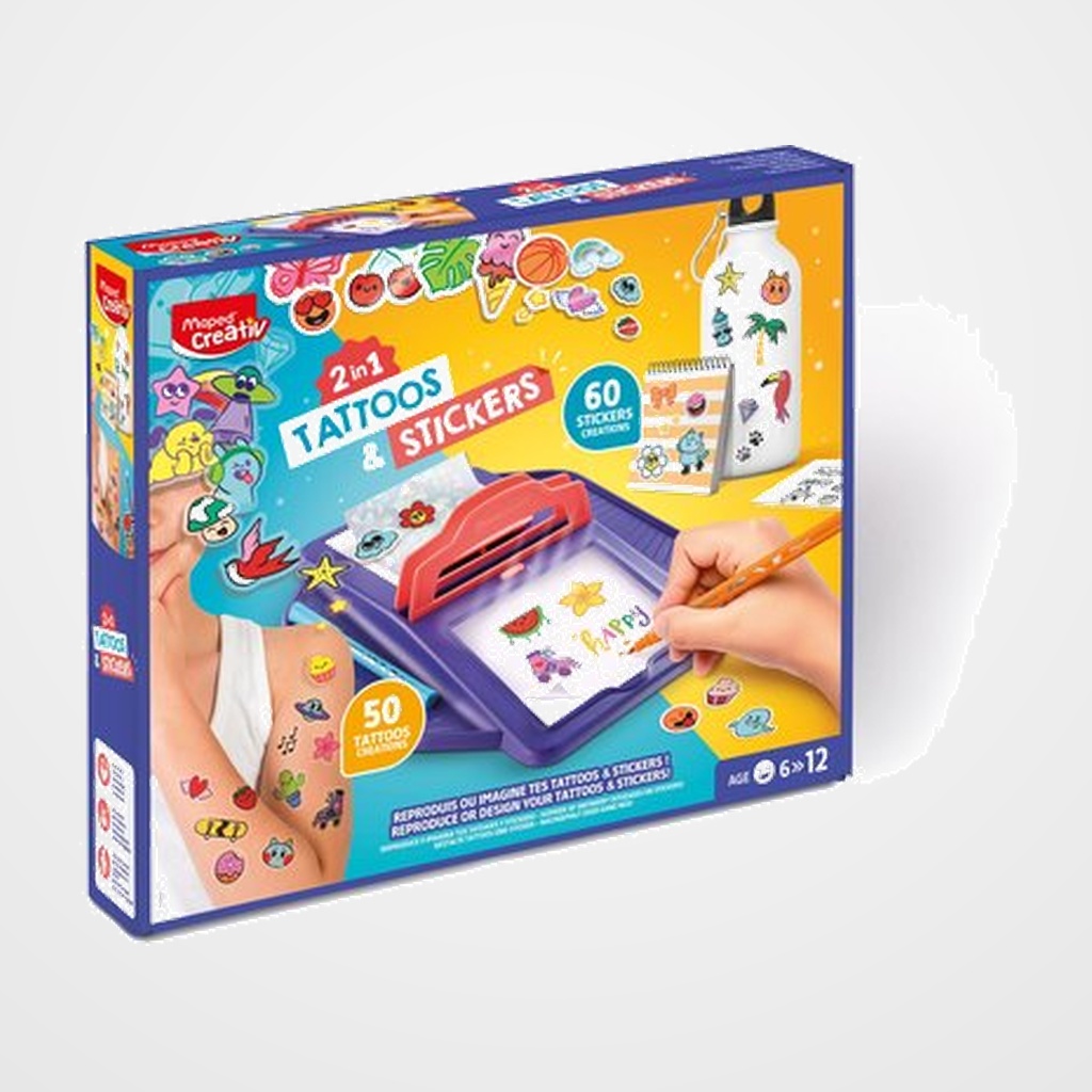 MAPED TATTO STICKER MAKER - DISEÑA TATTOS & STICKERS