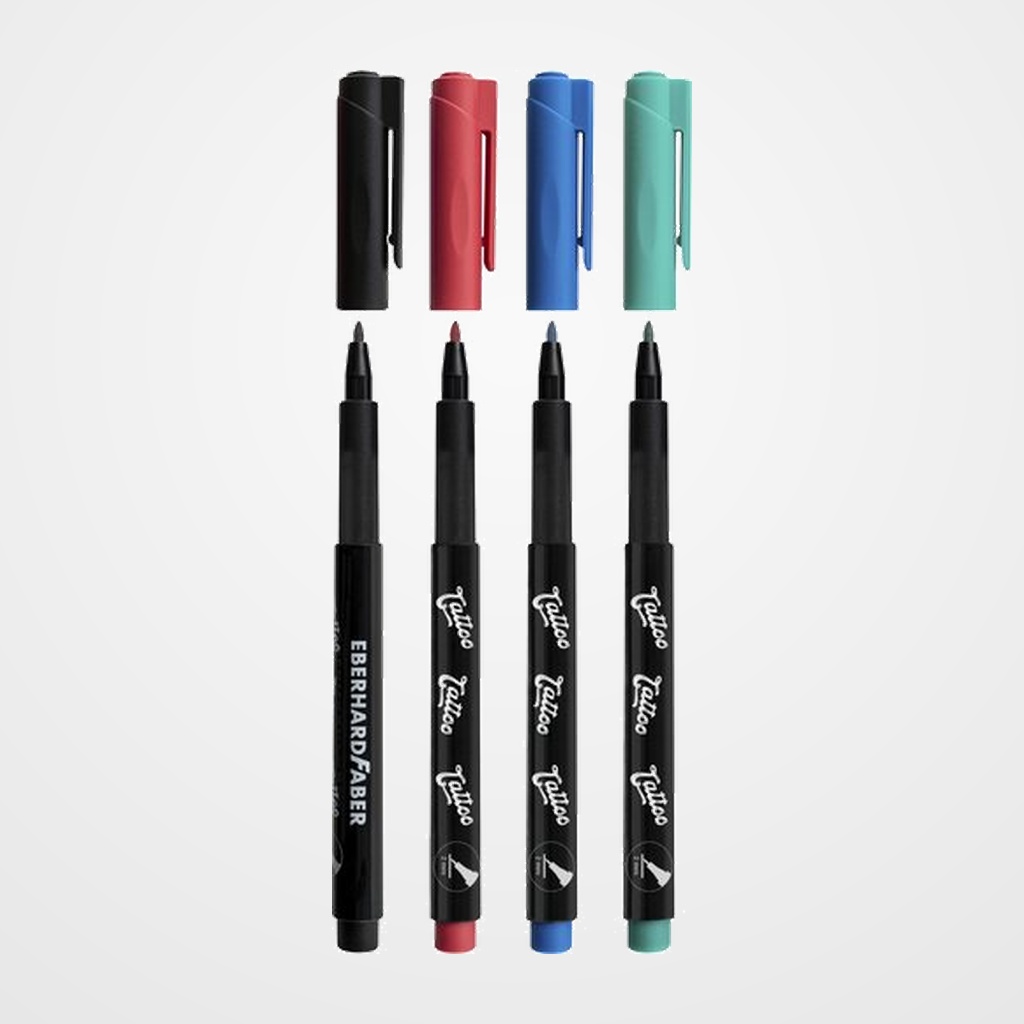 MARCADOR EBERHARD FABER TATTO KIDS PACK de 4