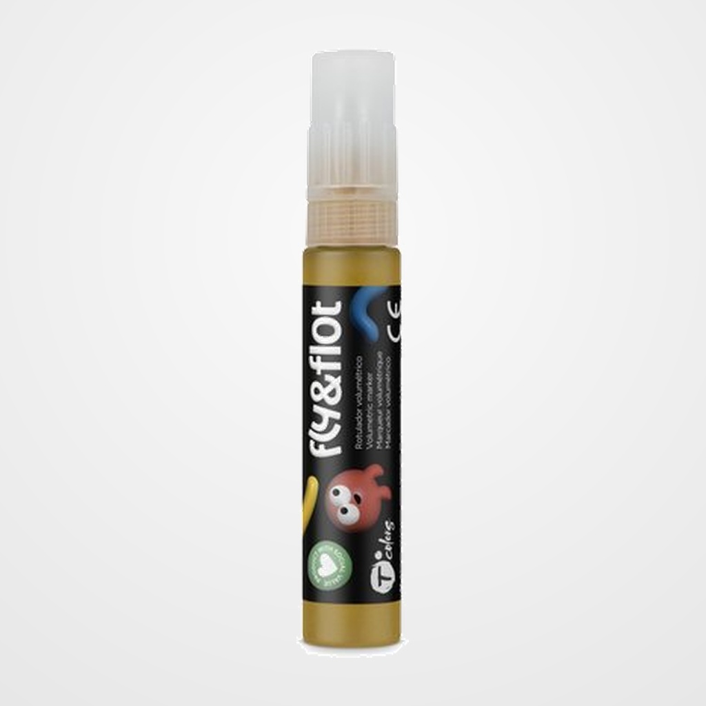 ROTULADOR VOLUMETRICO 3D TCOLORS FLY&FLOT 25 ml ORO