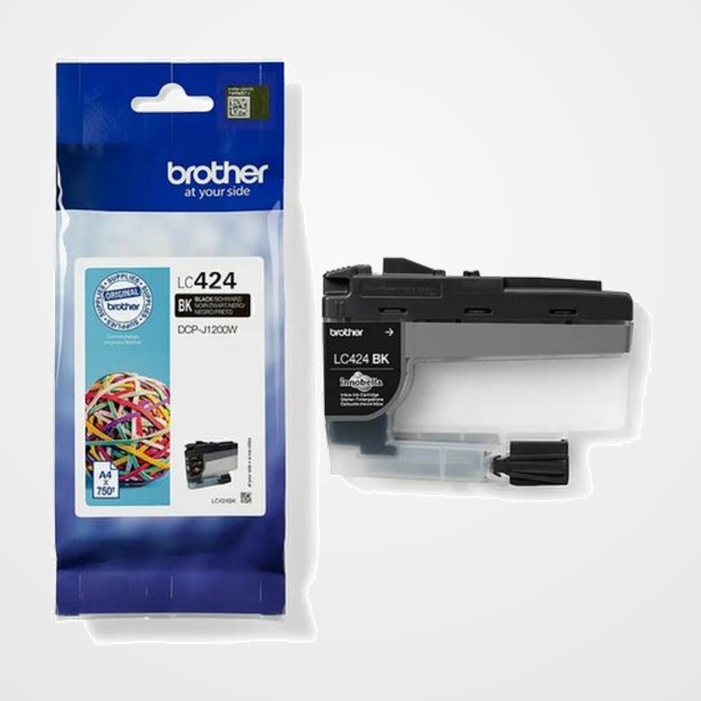 CART.IJ. BROTHER LC-424BK DCPJ1200W NEGRO