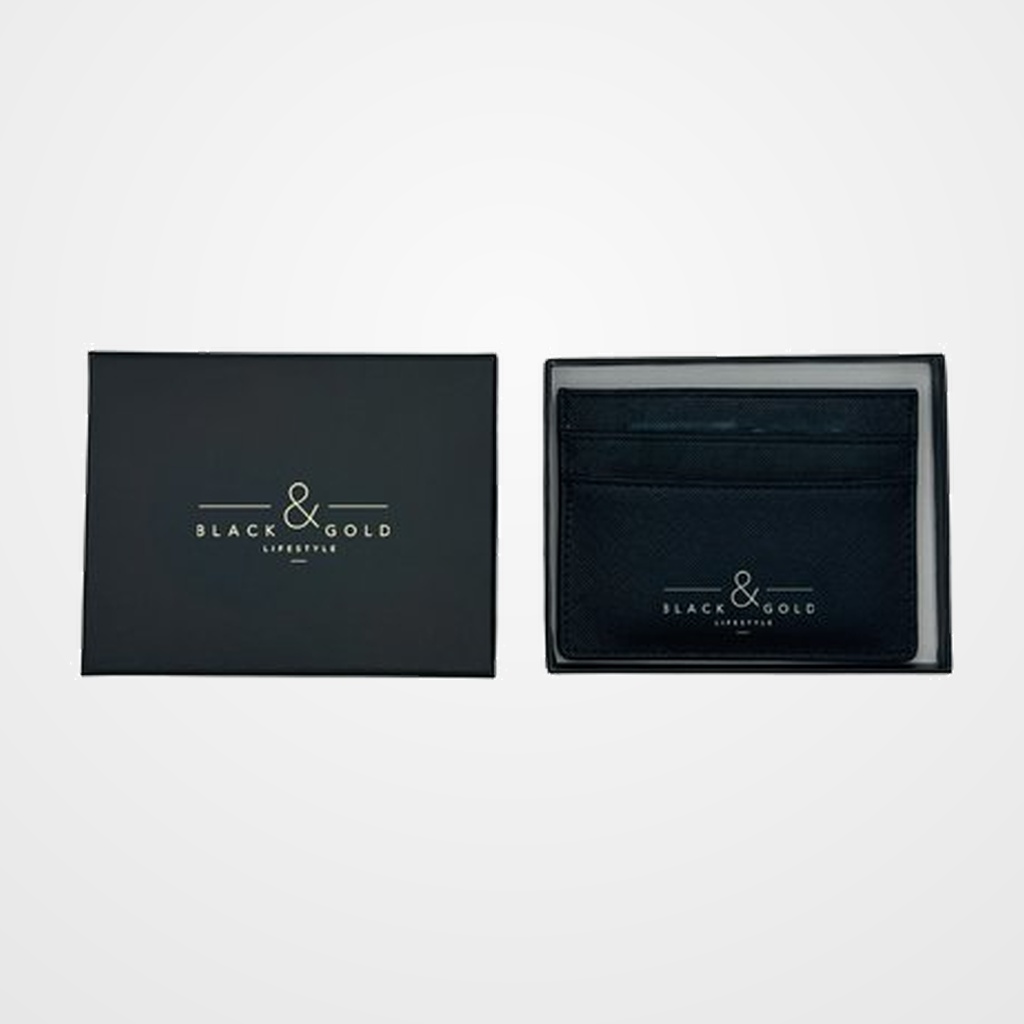 TARJETERO DOHE BLACK&GOLD NEGRO
