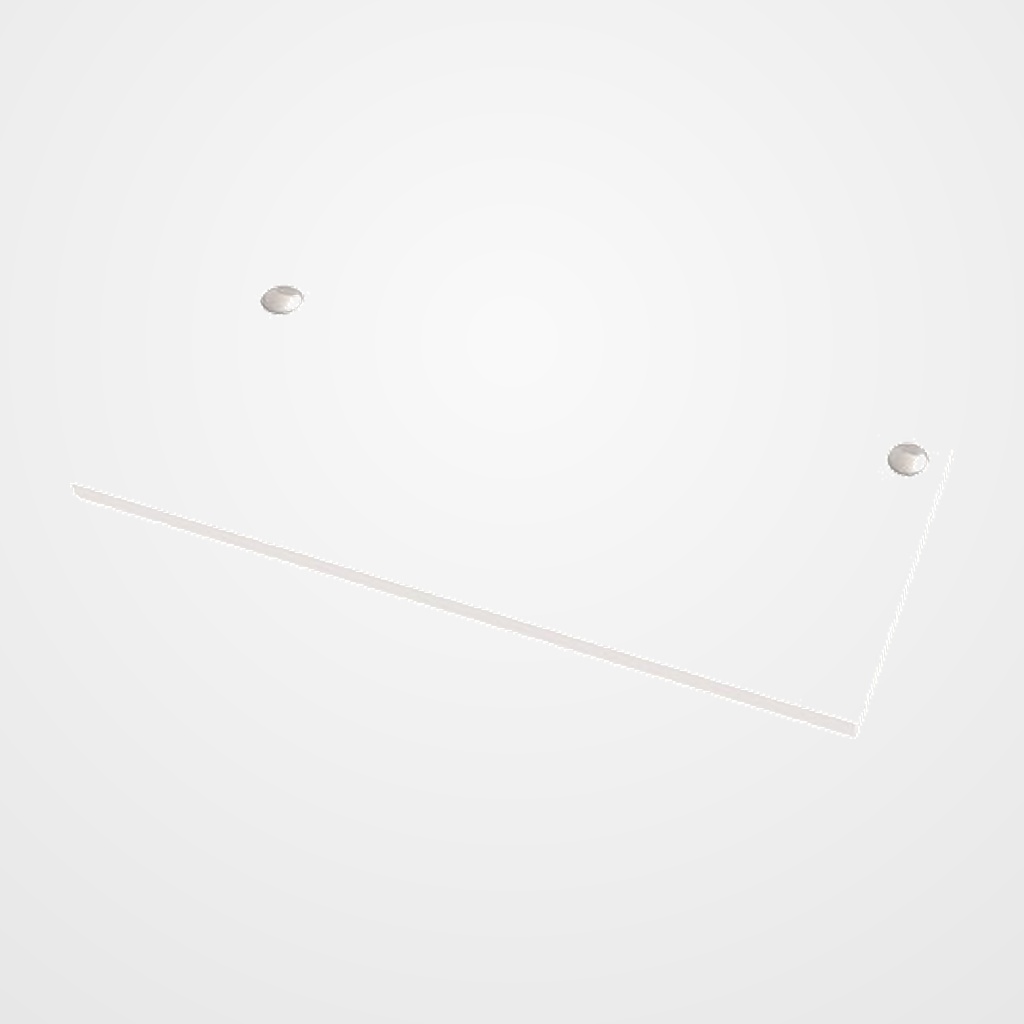 TABLERO FELLOWES para MESA REGULABLE 140x80cm BLANCO