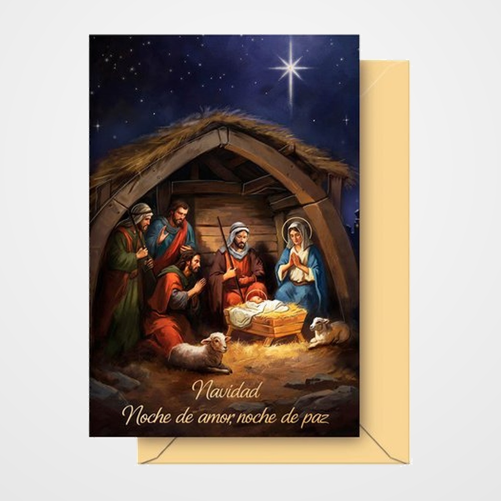 CHRISTMAS DOHE 115x170 PAZ Y AMOR