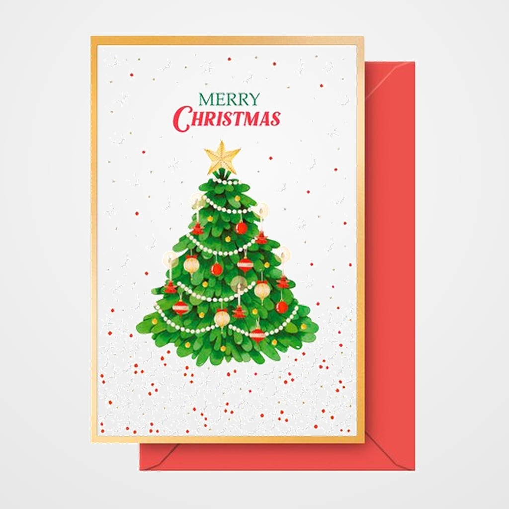 CHRISTMAS DOHE 115x170 XMAS TREE