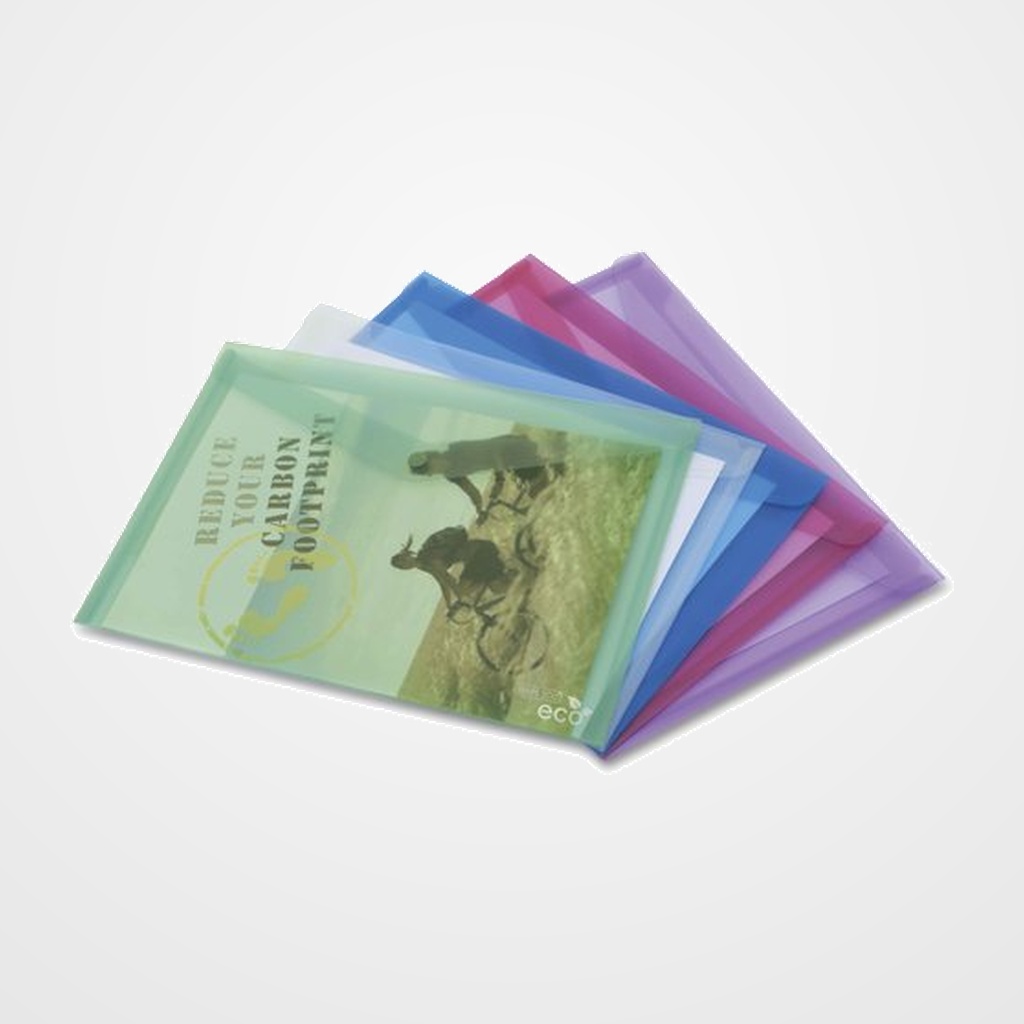 DOSIER SOBRE RAPESCO PP BROCHE A4 COLORES SURTIDOS PAQUETE de 5