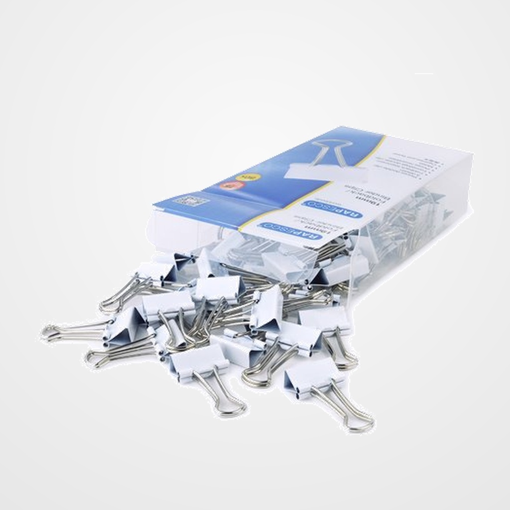 PINZA PALA ABATIBLE RAPESCO BLANCA 19 mm. CAJA de 80